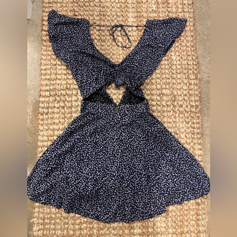 Denim & Supply Ralph Lauren Navy Floral Mini Dress